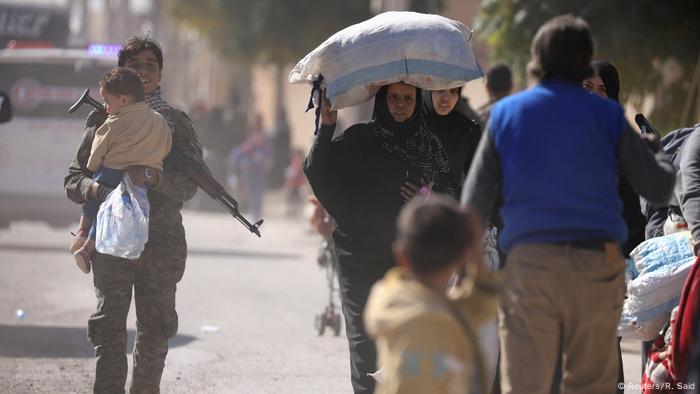 Syrien Befreiung von Rakka (Reuters/R. Said)
