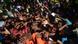 With arms outstretched, Rohingya refugees jostle for relief supplies With arms outstretched, Rohingya refugees jostle for relief supplies