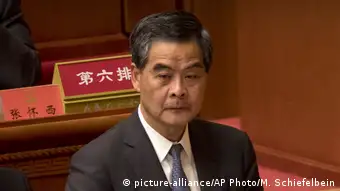 China Peking Kommunistischer Parteitag Leung Chun-ying