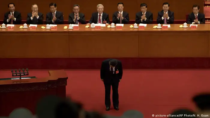 China Peking Kommunistischer Parteitag Xi Jinping (picture-alliance/AP Photo/N. H. Guan)
