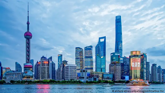 China Skyline von Shanghai