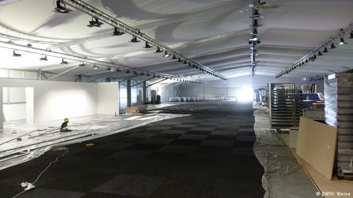 Construction work for COP23 in Bonn (DW/H. Weise)