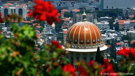 Bahai Gärten Tempel  Haifa