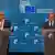 Juncker e Tusk em Bruxelas