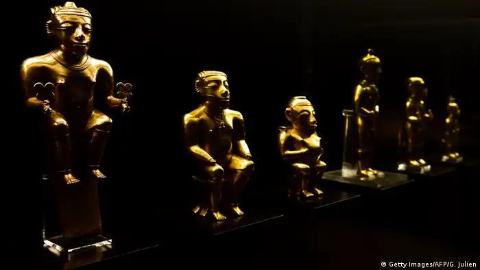 La Corte Constitucional de Colombia ordenó a su Gobierno reclamar a España el Tesoro Quimbaya, una colección arqueológica de oro que el otrora presidente Carlos Holguín Mallarino regaló en 1892, en contra de la ley. 19.10.2017