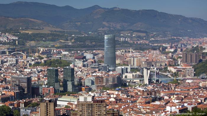 Bilbao skyline, Spain