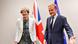 Belgien EU-Gipfel Theresa May und Donald Tusk Belgien EU-Gipfel Theresa May und Donald Tusk