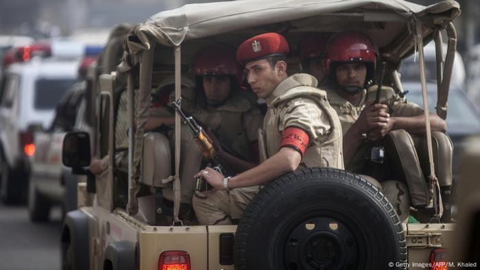 Ägypten - ägyptische Sicherheitseinheiten in Kairo