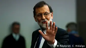 Spanien PK Ministerpräsident Mariano Rajoy
