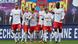 Marcel Sabitzer (C) of Leipzig jubilates with team mates Marcel Sabitzer (C) of Leipzig jubilates with team mates