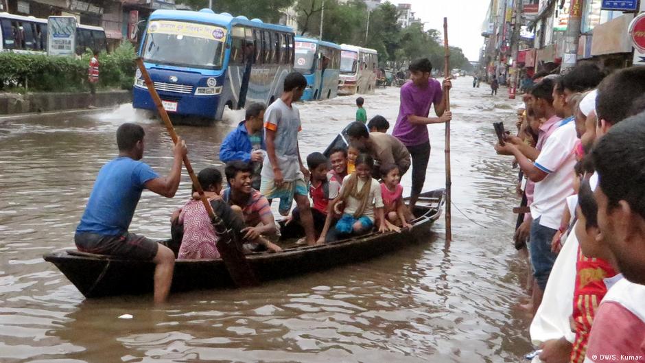 Flooding in Dhaka, Bangladesh