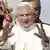 Pope Benedict XVI before leaving for Africa