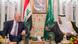 Saudi-Arabien Treffen von König Salman mit irakischer Ministerpräsident Haider Al-Abadi Saudi-Arabien Treffen von König Salman mit irakischer Ministerpräsident Haider Al-Abadi