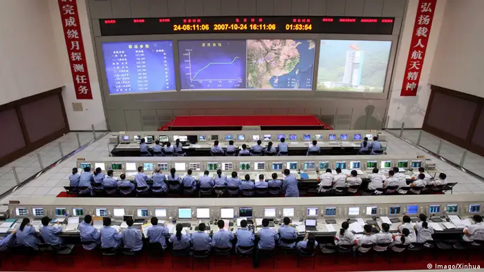 China Raumfahrt Start der CNSA-Raumsonde Chang'e 1 im Jahr 2007
