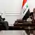 Tillerson (l.) und Al-Abadi in Bagdad