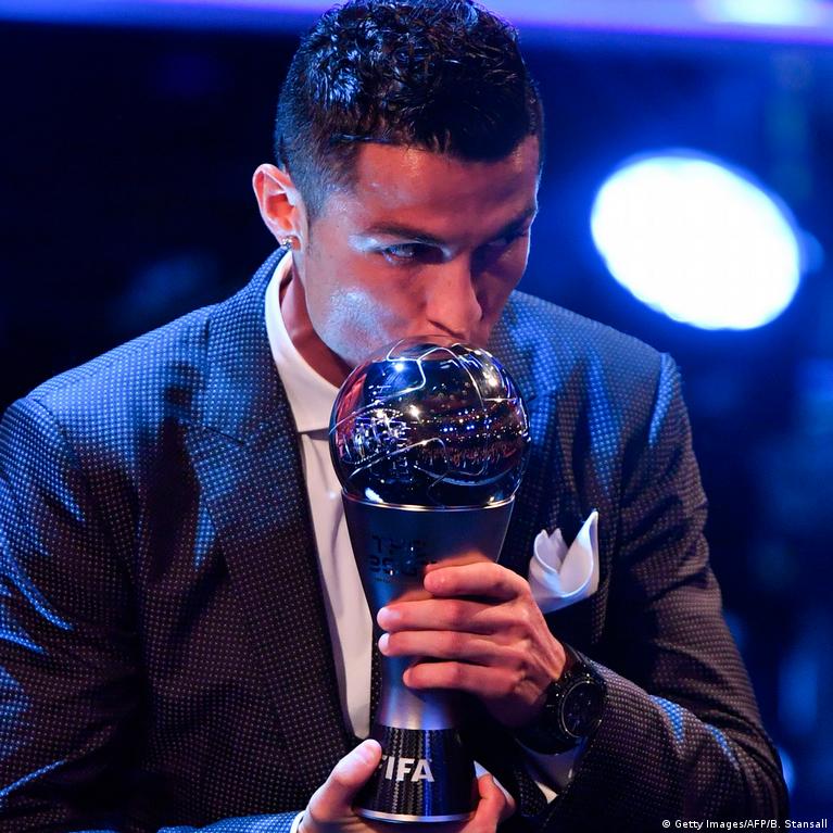 Cristiano Ronaldo é eleito o Melhor Jogador do Mundo pela Fifa