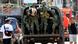 Philippine military patrol in Marawi City Philippine military patrol in Marawi City