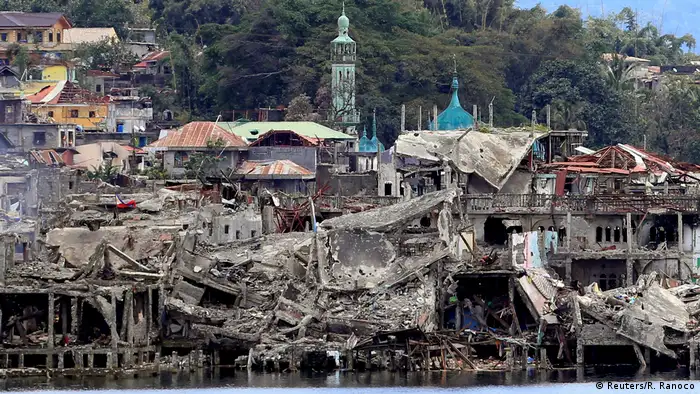 Philippinen Malawi nach dem Sieg über den IS (Reuters/R. Ranoco)