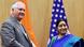 Indien US-Außenminister Rex Tillerson und Außenministerin Sushma Swaraj Indien US-Außenminister Rex Tillerson und Außenministerin Sushma Swaraj