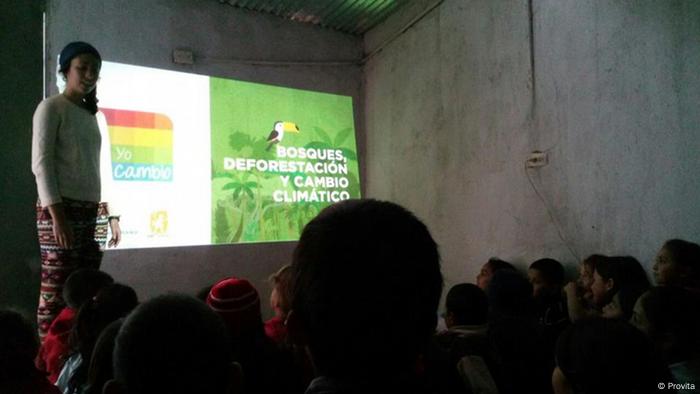 Taller de Yo cambio, de la asociación Provita, en Venezuela.