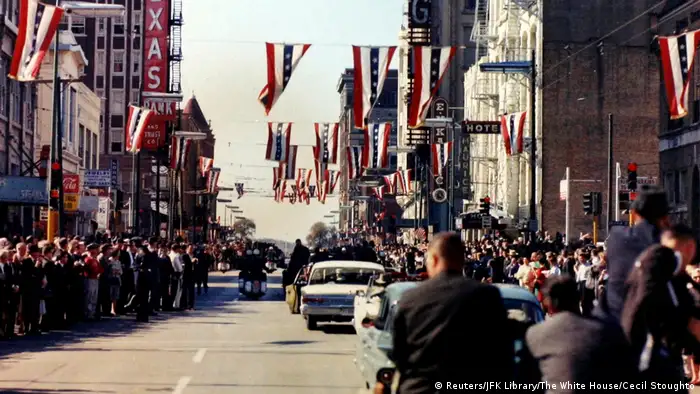 USA JFK Dokumente - Kennedy in Dallas (Reuters/JFK Library/The White House/Cecil Stoughto)