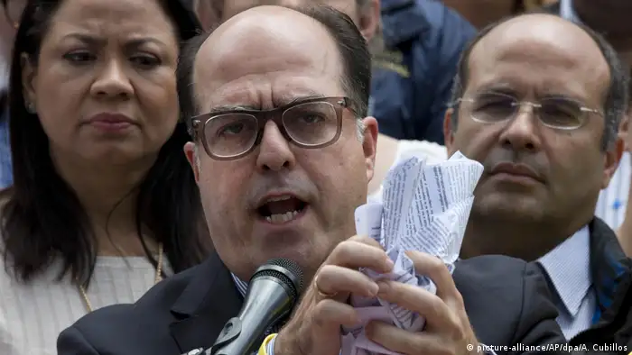 Venezuela Julio Borges (picture-alliance/AP/dpa/A. Cubillos)