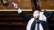 Five Star Movement's Stefano Lucidi protests against the change of the electoral system in Italy. Five Star Movement's Stefano Lucidi protests against the change of the electoral system in Italy.