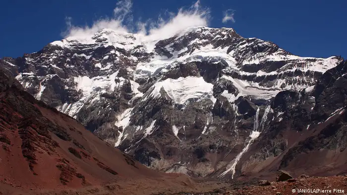 Aconcagua, andes argentinos (IANIGLA/Pierre Pitte)