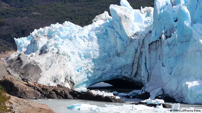 Perito Moreno, puente glaciar, Argentina (IANIGLA/Pierre Pitte)