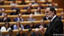 Rajoy al Senado español: No hay alternativa en Cataluña 