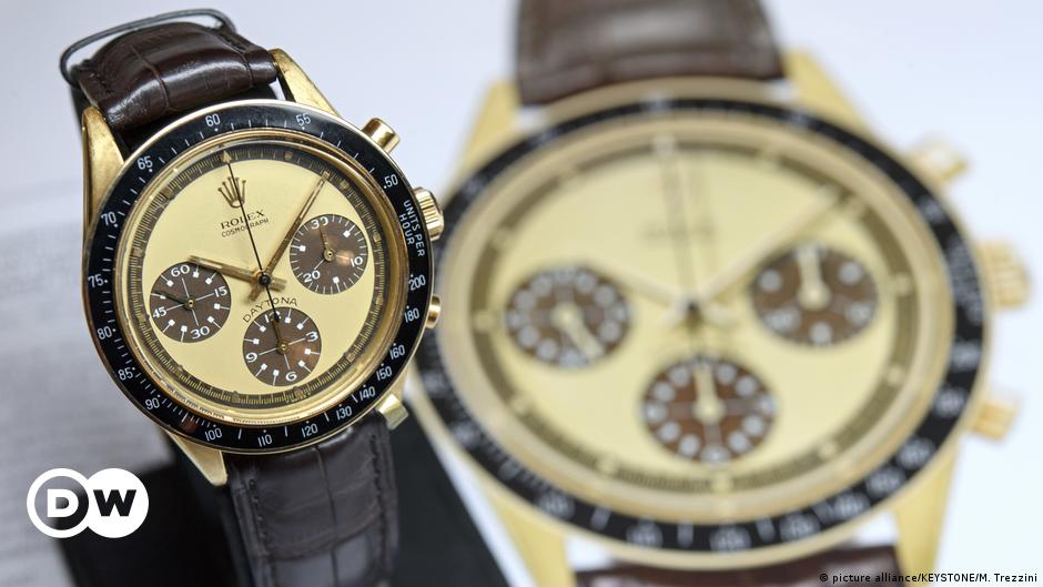 Paul Newman′s Rolex auctioned for 