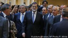 Gobierno español asume competencias de gobierno catalán