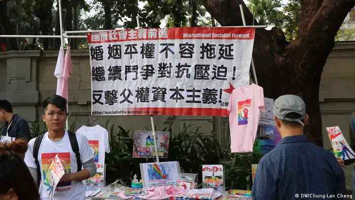 Taiwan Schwulenparade in Taipei City