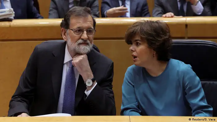 Spanien Mariano Rajoy und Soraya Saenz de Santamaria
