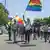 A Gay Pride march in Johannesburg in 2014