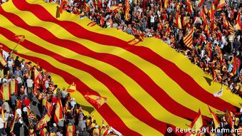 Демонстрація за єдність Іспанії в Барселоні