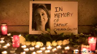 Berlin Mahnwache Daphne Caruana Galizia Malta Journalistin