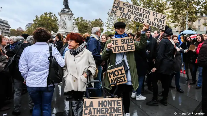 Frankreich Proteste gegen Sexuelle Belästigung (Imago/Le Pictorium)