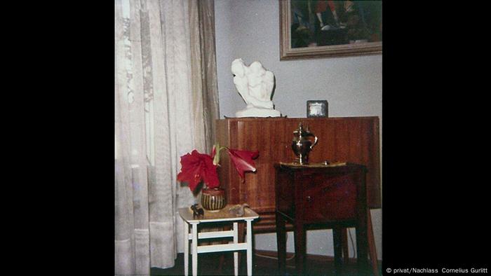 Historic photo of Gurlitt's apartment (privat/Nachlass Cornelius Gurlitt)