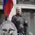 Balkon-Galerie Julian Assange in der Botschaft Ecuadors