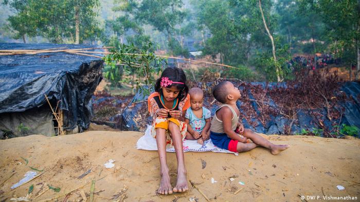 Bangladesch | Rohingya-Flüchtlingslager rund um Cox's Bazar (DW/ P. Vishwanathan)