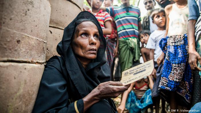 Bangladesch | Rohingya in Flüchtlingslager | Someeda (DW/ P. Vishwanathan)