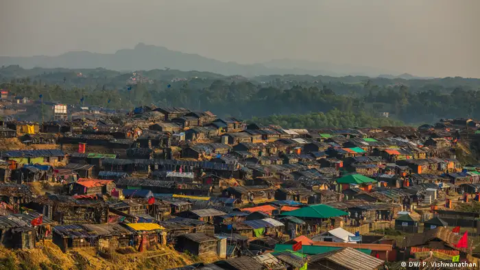Bangladesch | Rohingya-Flüchtlingslager rund um Cox's Bazar (DW/ P. Vishwanathan)