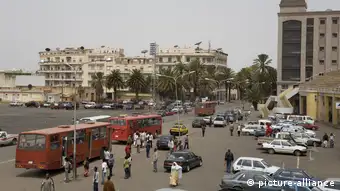 Eritrea, Hauptstadt Asmara, Busbahnhof
