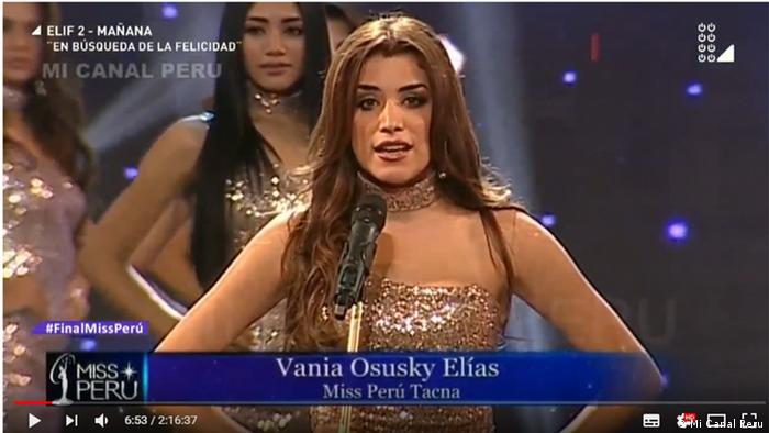 Screenshot Mi Canal Peru | Miss Peru (Mi Canal Peru)