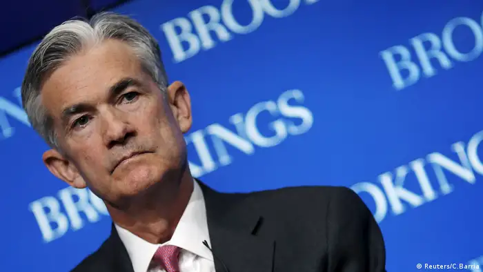 Gouverneur der Federal Reserve, Jerome Powell, besucht eine Konferenz in der Brookings Institution in Washington (Reuters/C.Barria)