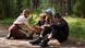 Children sit in the woods in scene from the 2012 movie "Wolfskinder" Children sit in the woods in scene from the 2012 movie "Wolfskinder"