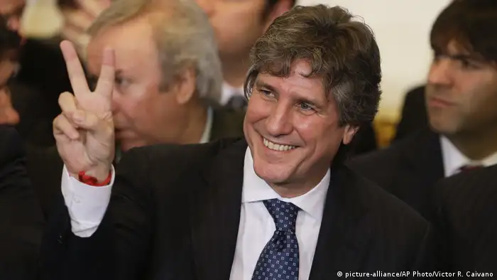Argentinien Amado Boudou, Vize-Präsident 2014 (picture-alliance/AP Photo/Victor R. Caivano)