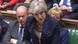Großbritanniens stellvertretender Premierminister Damian Green neben Theresa May Großbritanniens stellvertretender Premierminister Damian Green neben Theresa May