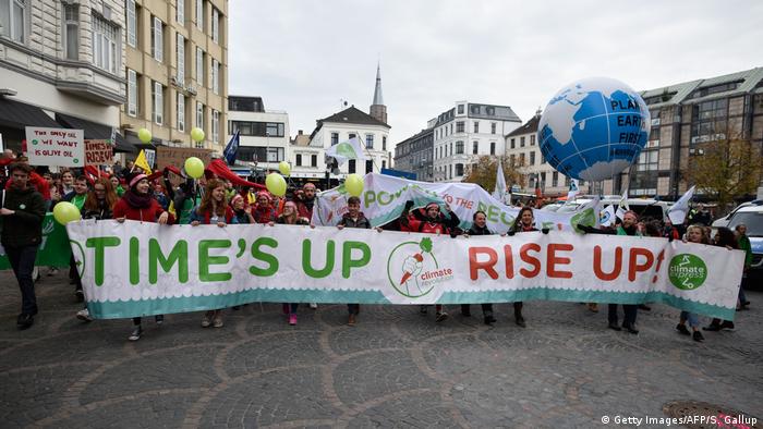 Шествие в защиту климата в Бонне